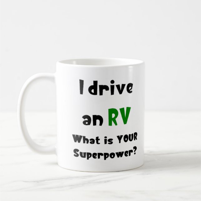 caneca de café driver de rv (Esquerda)