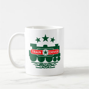 Caneca De Café Driver do comboio