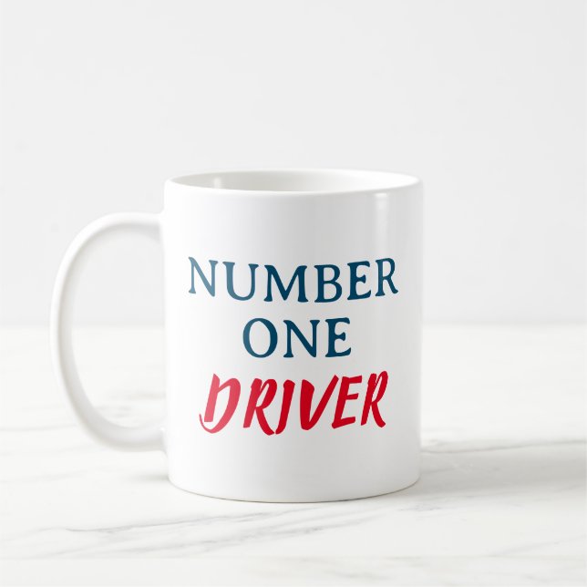 Caneca De Café Driver Número Um (Esquerda)