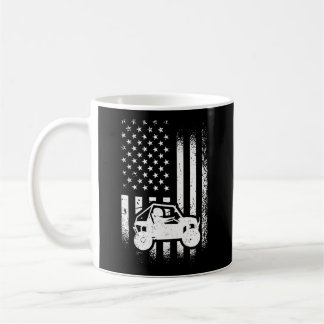 Caneca De Café Driver Utv Driver American Flag Utv Sxs Lado A Lad