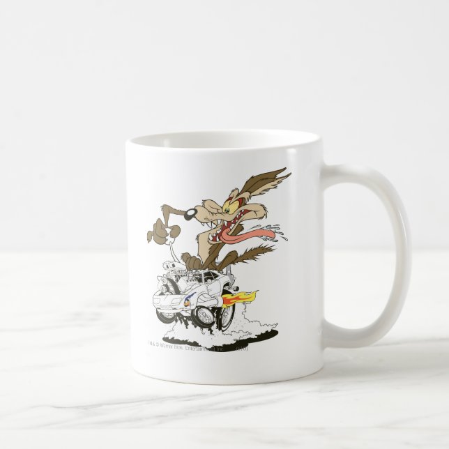 Caneca De Café Driver WILE E. COYOTE™ Crazy (Direita)
