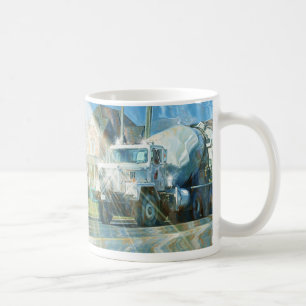 Caneca De Café Drivers Cement Truck Designer COFFEE MUGS