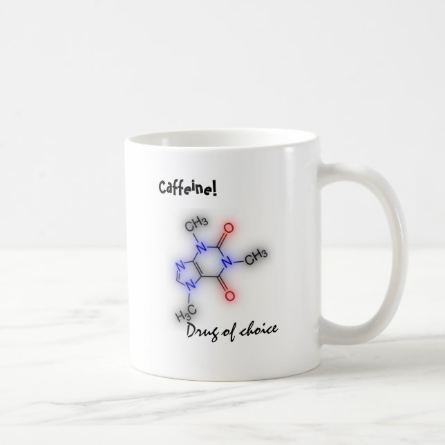 Caneca De Café droga da manhã da escolha (Direita)