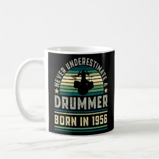 Caneca De Café Drummer - nascer 1956 - Drumming