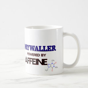 Caneca De Café Drywaller pôr pela cafeína