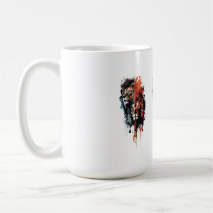 Caneca De Café Dualidade do Rei Reinado Dividido Coroado pelos Co