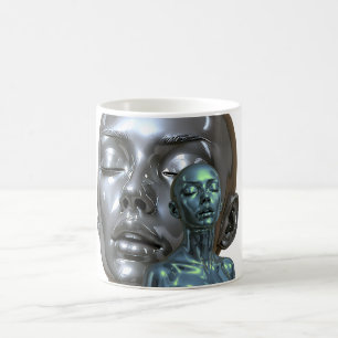 Caneca De Café Dualidade Refletida