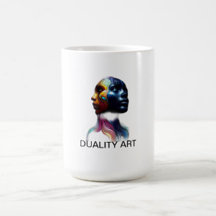 Caneca De Café Duality Art