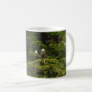 Caneca De Café Duas Águia Empoleiradas Coffee Mug