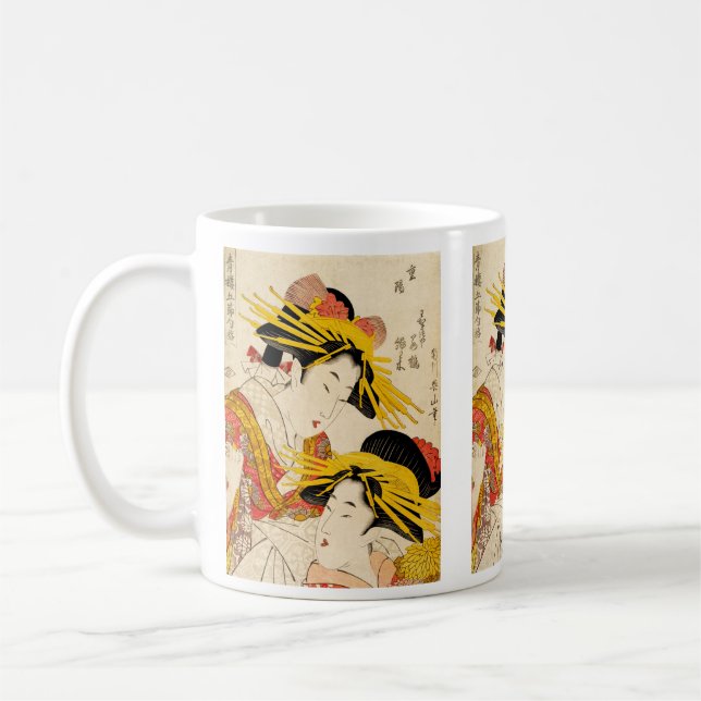 Caneca De Café Duas Artes Finas Geisha (Esquerda)