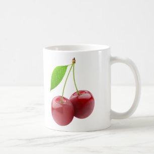 Caneca De Café Duas cerejas