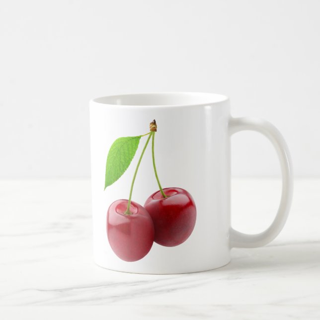 Caneca De Café Duas cerejas (Direita)