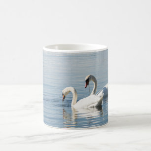 Caneca De Café Duas cisnes