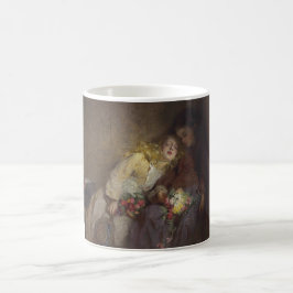 Caneca De Café Duas Jovens Meninas Voltando para Casa