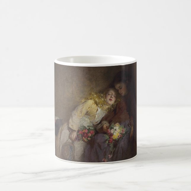 Caneca De Café Duas Jovens Meninas Voltando para Casa (Centro)