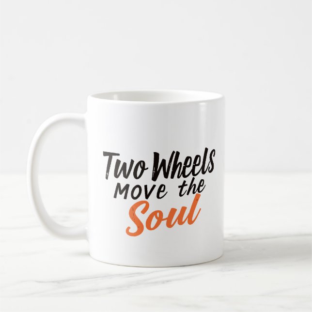 Caneca De Café Duas Rodas Movem a Alma (Esquerda)