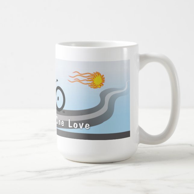 Caneca De Café Duas rodas um amor (Direita)