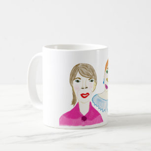 Caneca De Café Duas senhoras Mug
