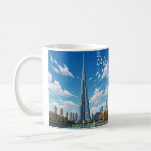 Caneca De Café Dubai Burj Al Arab UAE Viagem