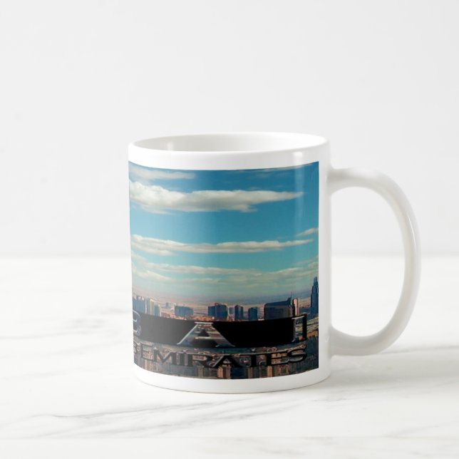 Caneca De Café Dubai EAU Souvenir (Direita)