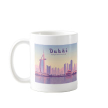 Dubai UAE Burj Khalifa Pastel Design Viagem