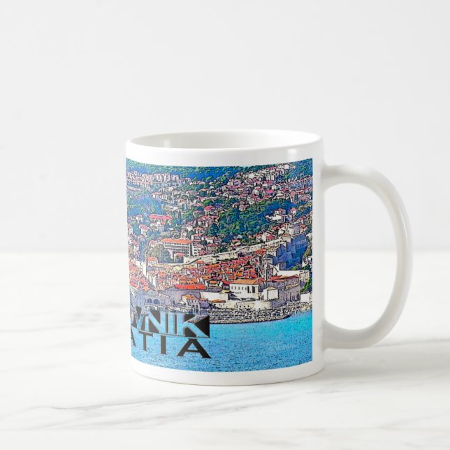 Caneca De Café Dubrovnik (Direita)