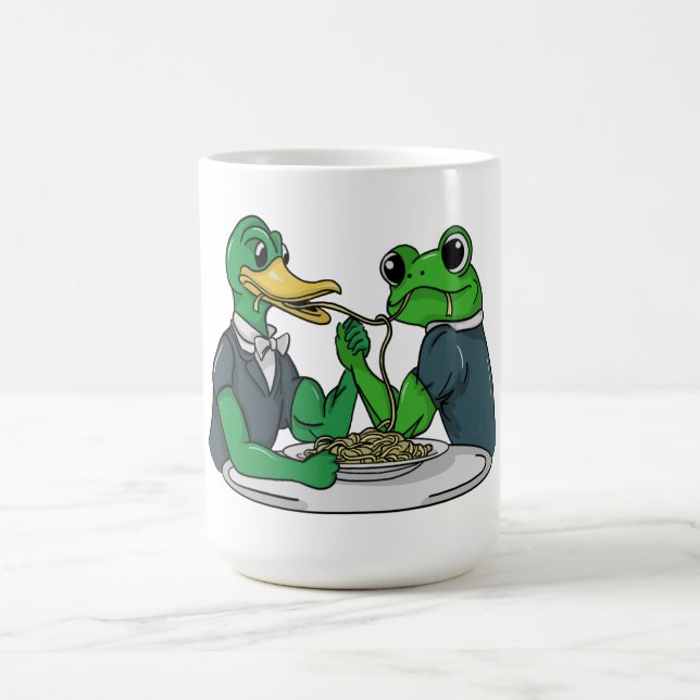 Caneca De Café Duck & Frog (Centro)