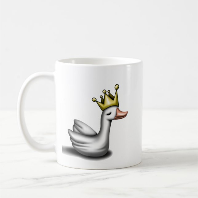 Caneca De Café Duck Queen (Esquerda)
