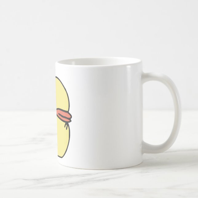 Caneca De Café Ducky amarelo (Direita)