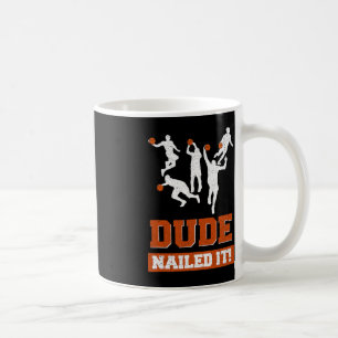 Caneca De Café Dude Nails Os Jogadores De Basquete Jogam Ball Gif