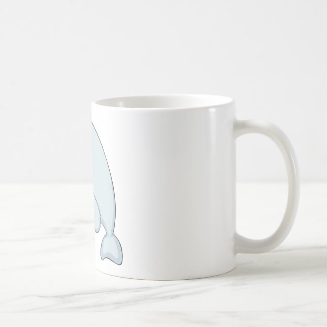 Caneca De Café Dugong feliz (Direita)