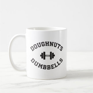 Caneca De Café Dumbbeldes E Nozes - Engraçado Engraçado