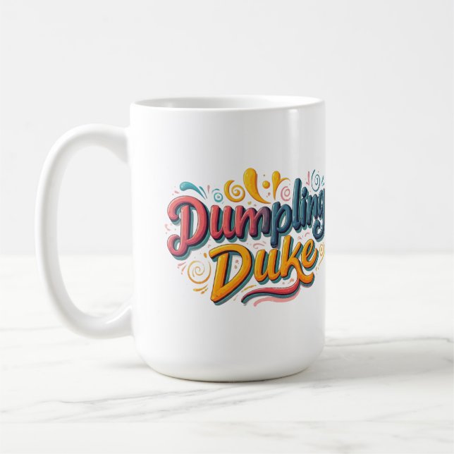 Caneca De Café Dumpling Duke (Esquerda)