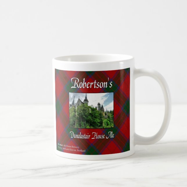 Caneca De Café Dunalastair House Ale Cup de Robertson (Direita)