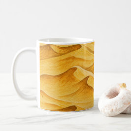 Caneca De Café Dunas de Areia Dourada do Deserto