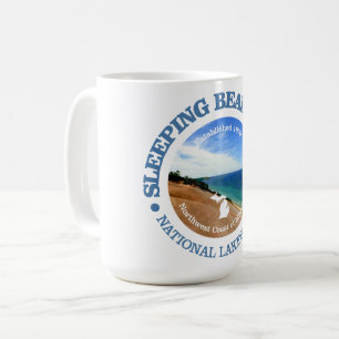 Caneca De Café Dunas do urso do sono