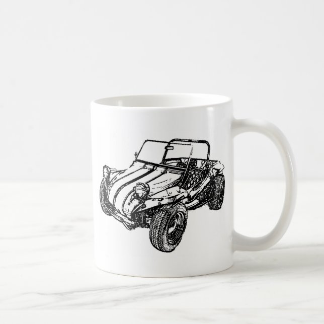Caneca De Café Dune Buggy (Direita)
