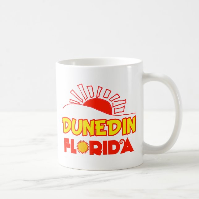 Caneca De Café Dunedin, Florida (Direita)