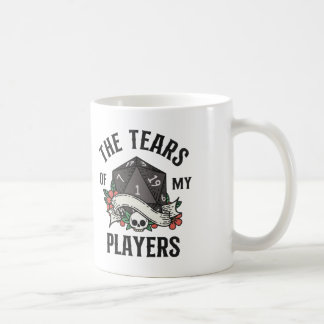 Caneca De Café DUNGEON MASTER MUG Tears of My Players, DnD Mug