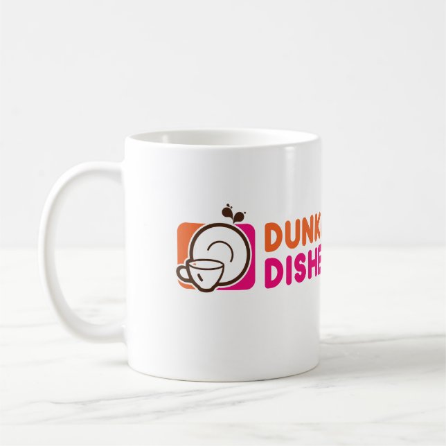 Caneca De Café Dunkin torna côncavo o copo de café (Esquerda)