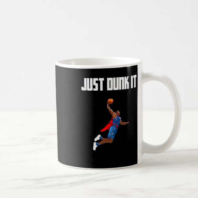 Caneca De Café Dunking de Basquete (Direita)