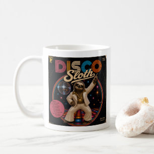 Caneca De Café Duo de Preguiça Disco