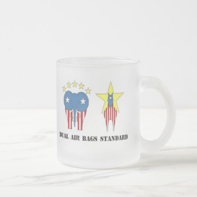 CANECA DE CAFÉ DUPLA DO FOSCO DO PADRÃO DOS (Direita)