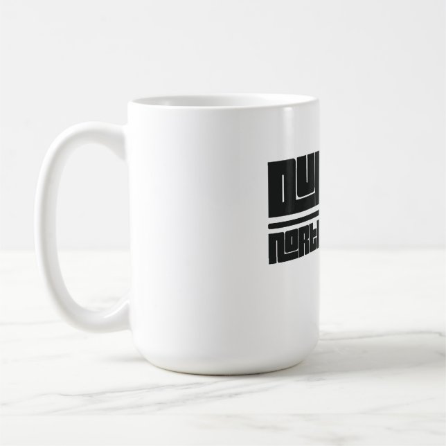 Caneca De Café Durham - North Carolina (Esquerda)