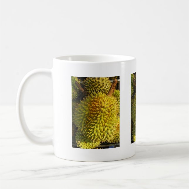 Caneca De Café Durian Fruta (Esquerda)