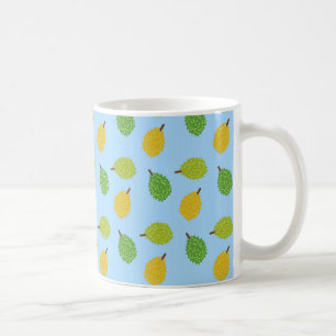 Caneca De Café durianos azuis