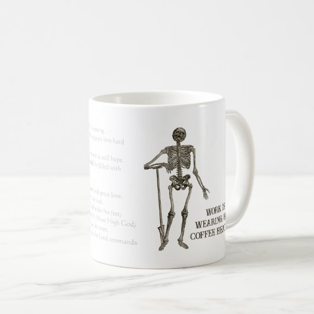 Caneca De Café Duro Cofee Mug (Frente Esquerda)