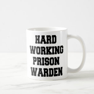 Caneca De Café Duro da prisão de trabalho