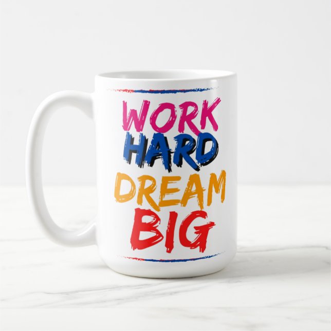 Caneca De Café Duro de trabalho (Esquerda)