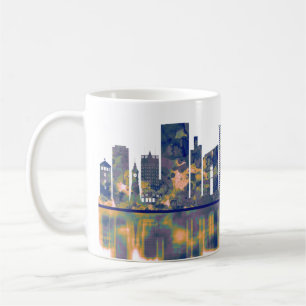 Caneca De Café Dusseldorf Skyline